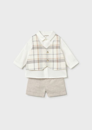 COLECTIA MAYORAL - Set elegant baietel 2 piese camasuta si pantalon