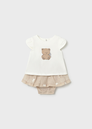 COLECTIA MAYORAL - Set Newborn fetita tricou si fustita Mayoral