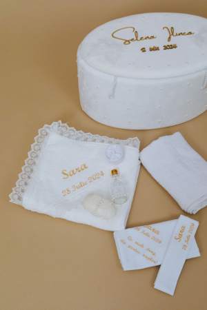 Trusou botez personalizat Angel