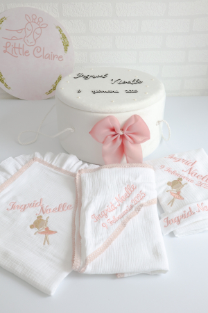 BOTEZ FETIȚE - Trusou botez de lux Ayla by Little Claire