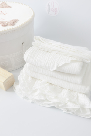 Trusou botez Leia din muselina [3]