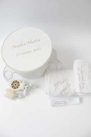 TRUSOURI BOTEZ FETITE - Trusou botez personalizat Nadia