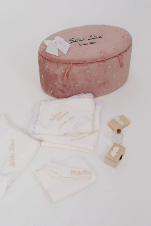 TRUSOURI BOTEZ FETITE - Trusou botez premium Ribbon