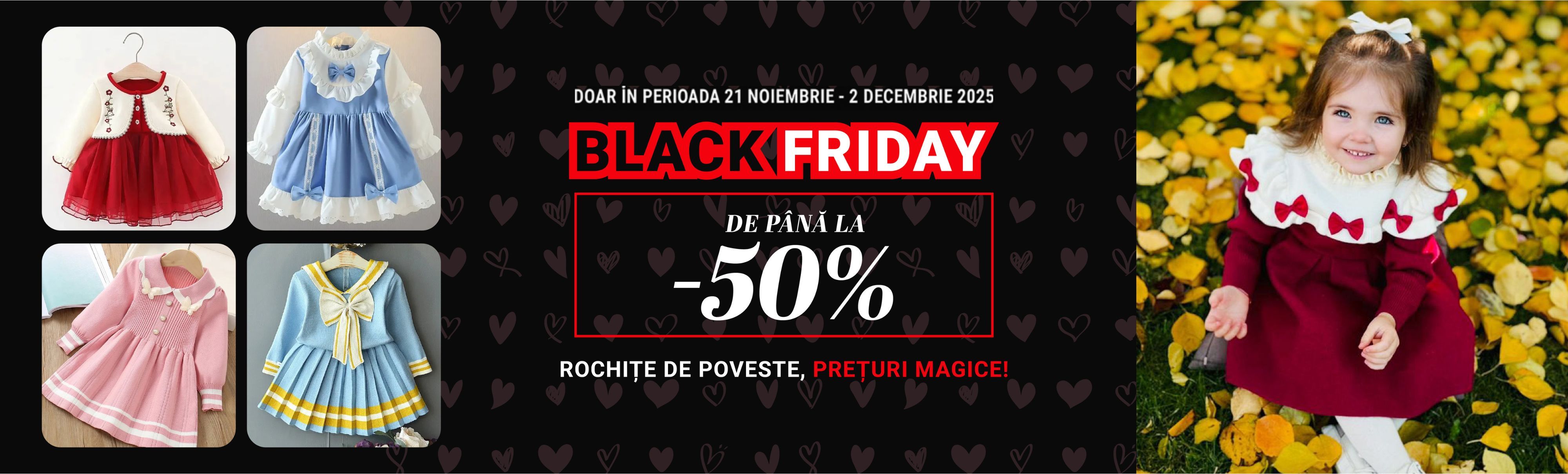 Black Friday rochite Little Dress cele mai mari reduceri din an