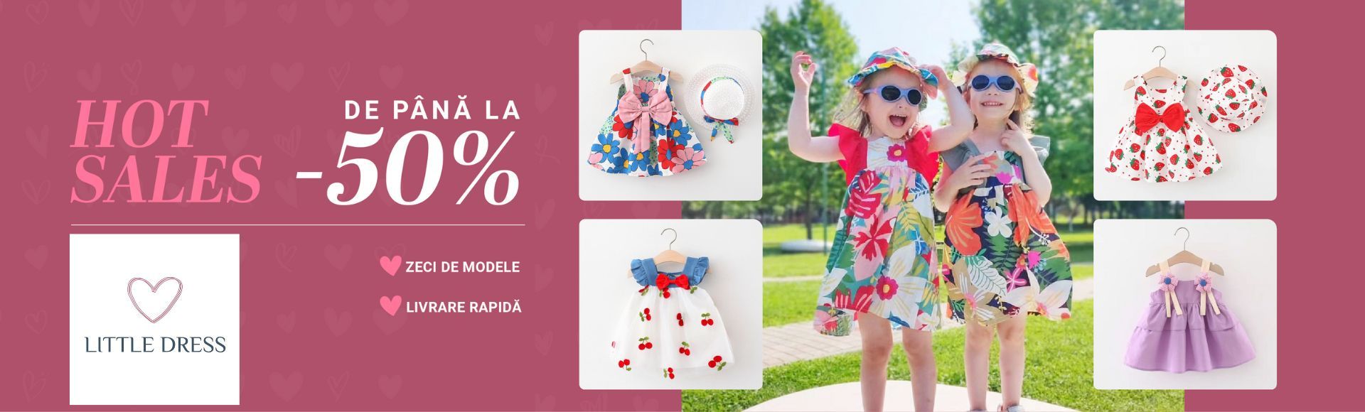 Rochite de primavara vara Little Dress