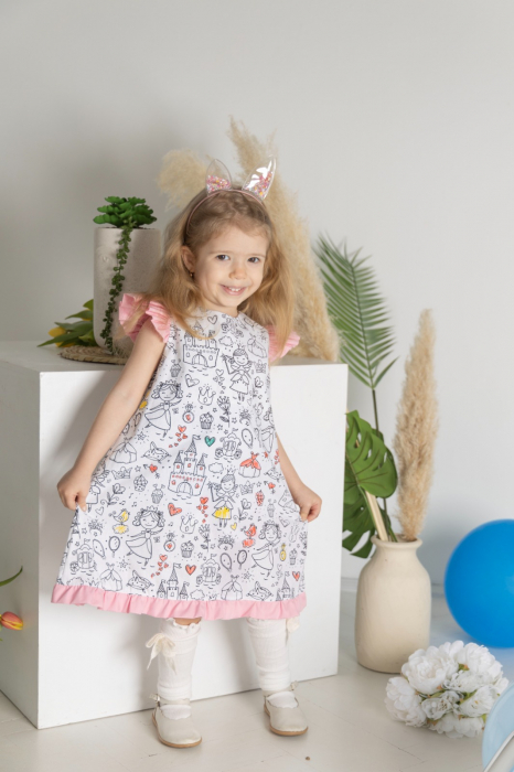 Rochie de colorat [4]