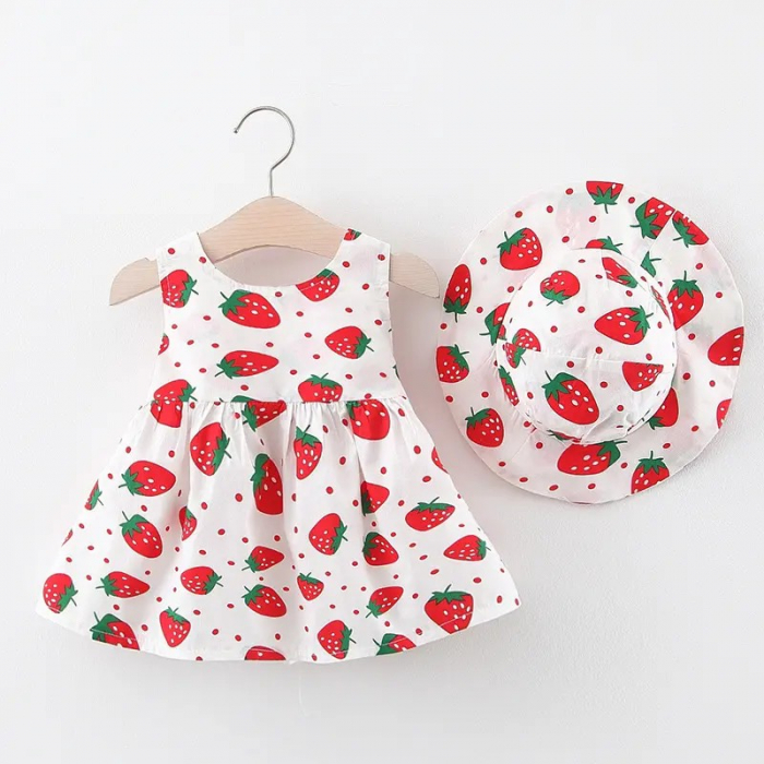 rochie-de-vara-cu-capsuni-funda-rosie-si-palarie-asortata.jpg [2]