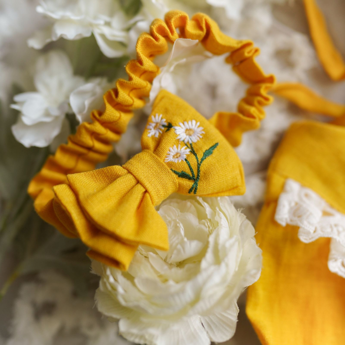 Rochie din in prespalat, Eva [3]