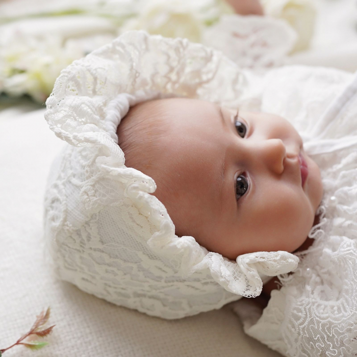 Rochie din muselina cu dantela, Charlotte [4]