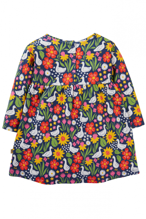 Rochie Frugi Little Amelia cu ratuste din bumbac organic [2]