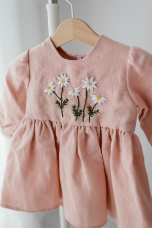 Premium - Rochie din in prespalat, Daisy