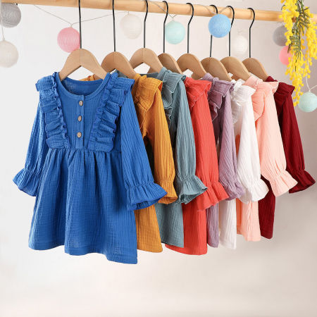Rochie bordo texturata cu volanase [1]