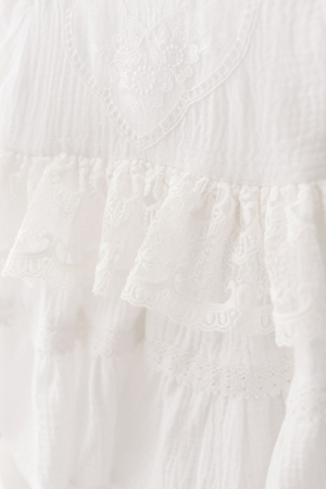 Rochie din muselina cu dantela [3]