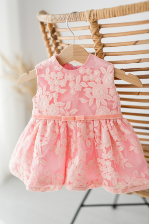 Botez - Rochie cu broderie, Lottie
