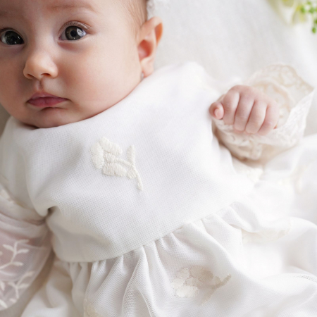 Rochie de botez din muselina, Carla [1]