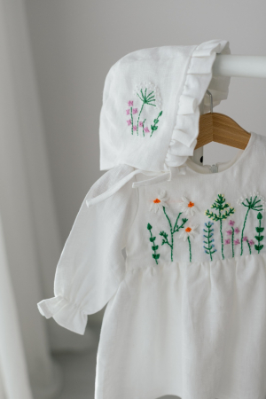 Rochie din in prespalat, Summer [1]