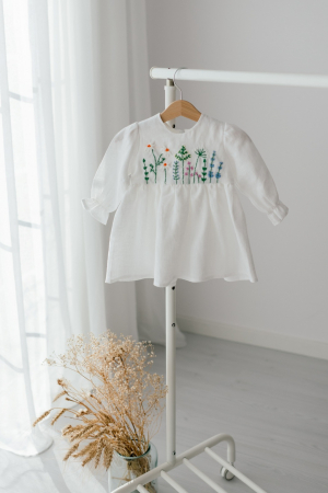 Rochie din in prespalat, Summer [2]