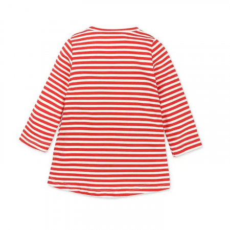 Rochie cu dungi rosii si Mos Craciun [3]