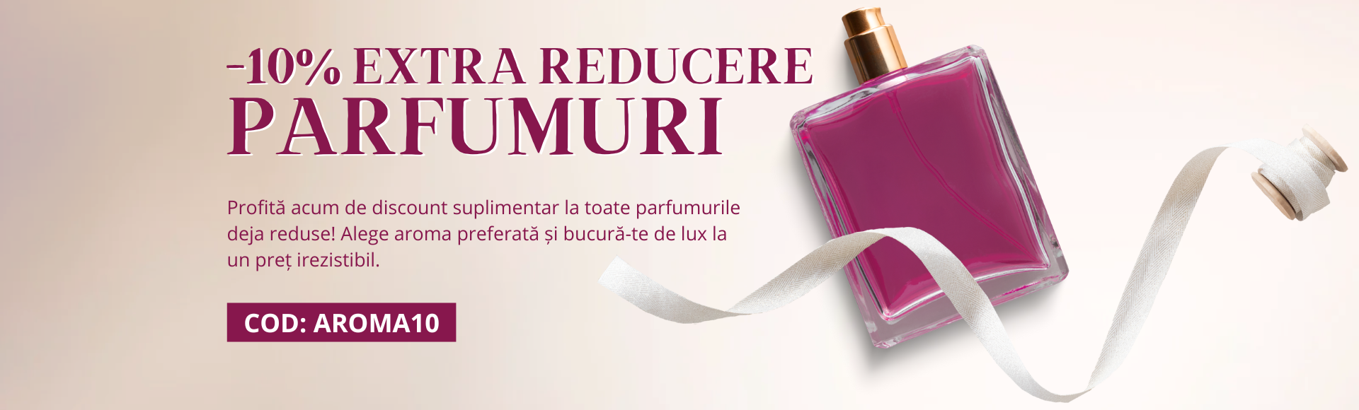 -10 Extra Reducere Parfumuri