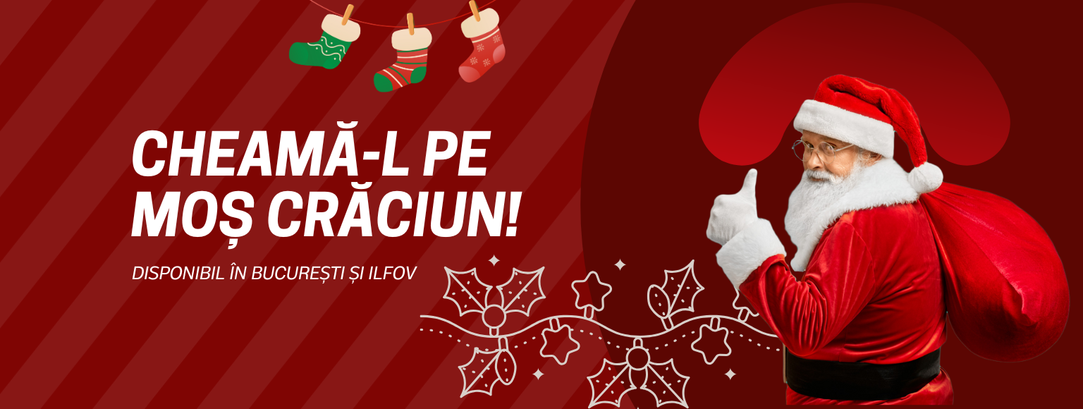 Cheamă-l pe Moș Crăciun la Domiciliu cu Cadouri pentru Copilul Tău!