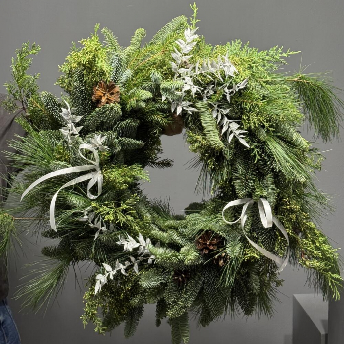 Coroniță din Brad Natural cu Ace de Pin [4]