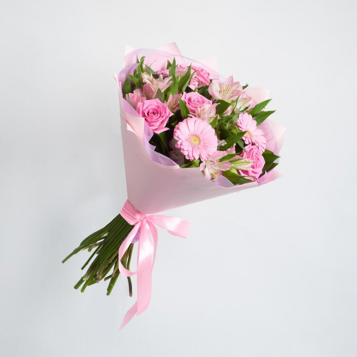 Buchet cu Flori Roz de Paște [3]