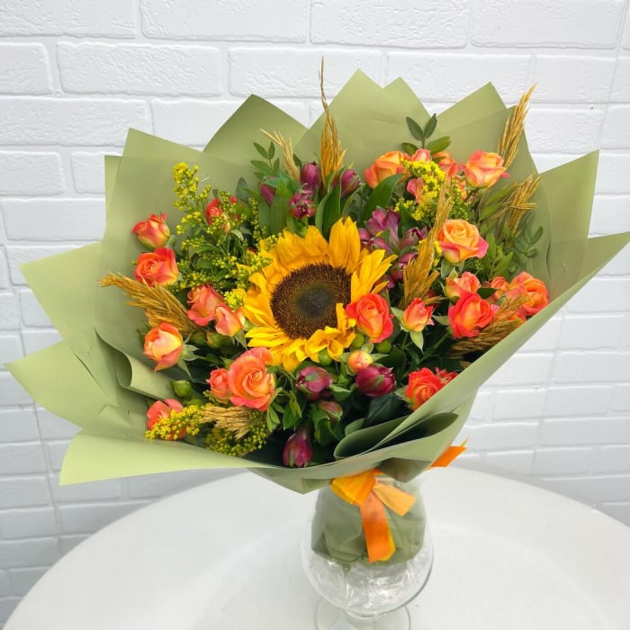Buchet Mixt cu Flori de Toamnă [4]