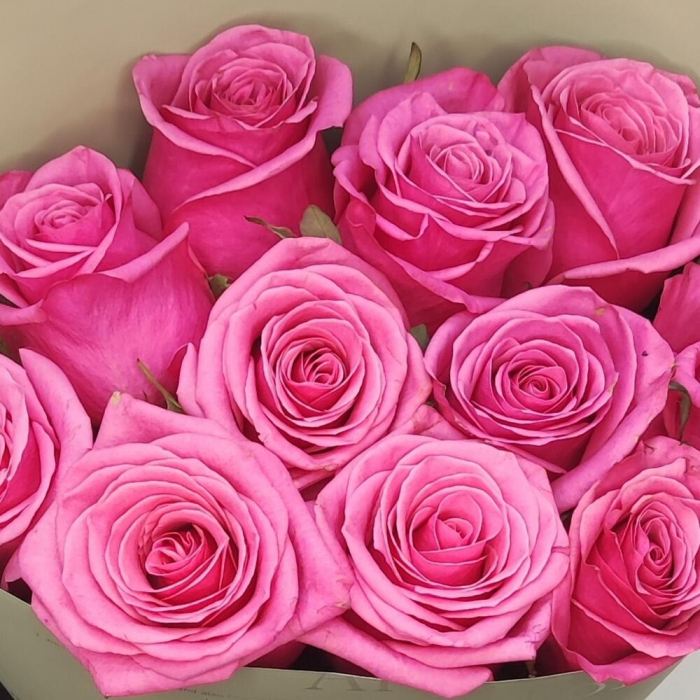 Buchet din 11 Trandafiri Roz [6]