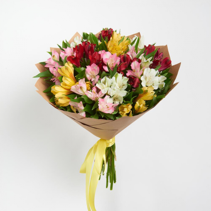 Buchet din 15 Alstroemeria Multicolore [2]