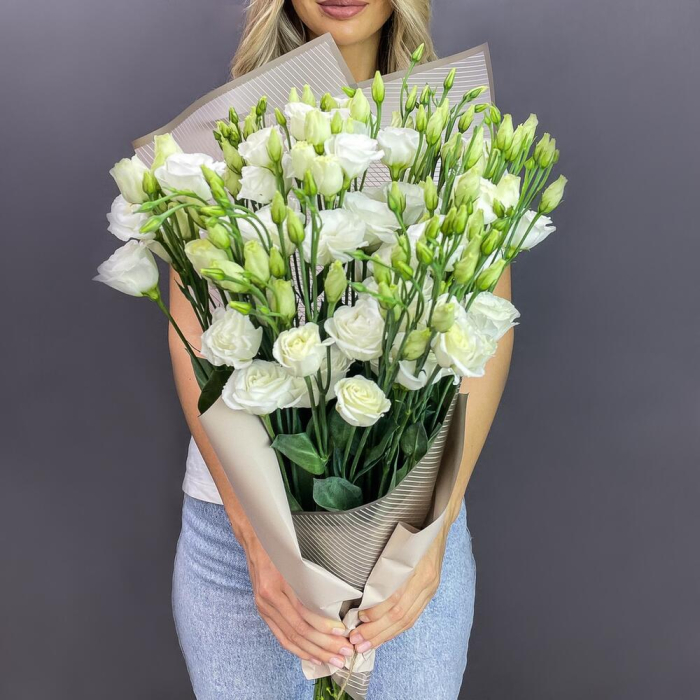 Buchet de Sfântul Alexandru cu Lisianthus [4]