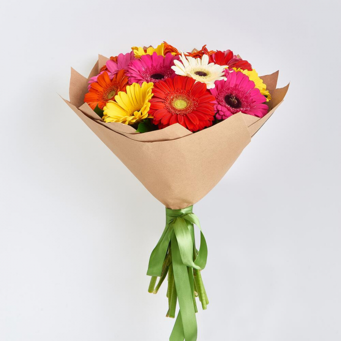 Buchet din 15 Gerbere Multicolore București [3]