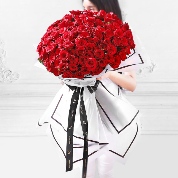 101 Red Roses Bouquet [2]