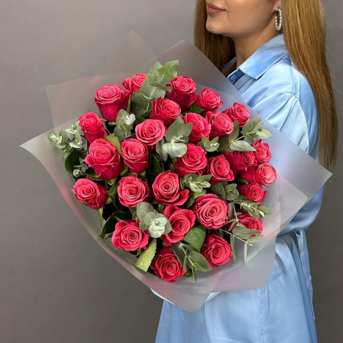 Buchet din Trandafiri Cherry de Sfântul Andrei [4]