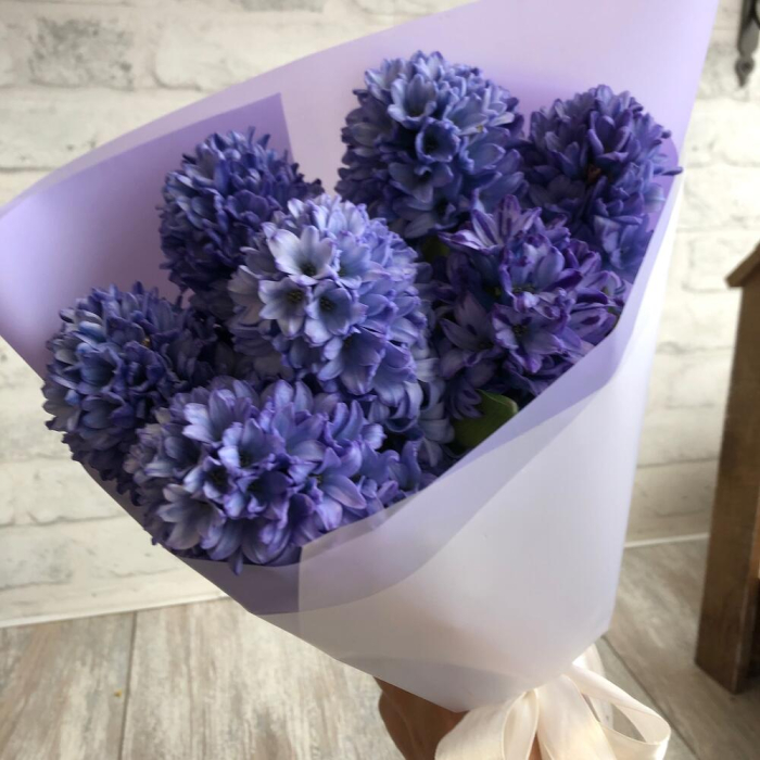 Buchet din Zambile Mov (7 fire) [2]