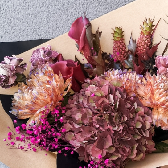 Buchet Autumnal cu Hortensie [2]
