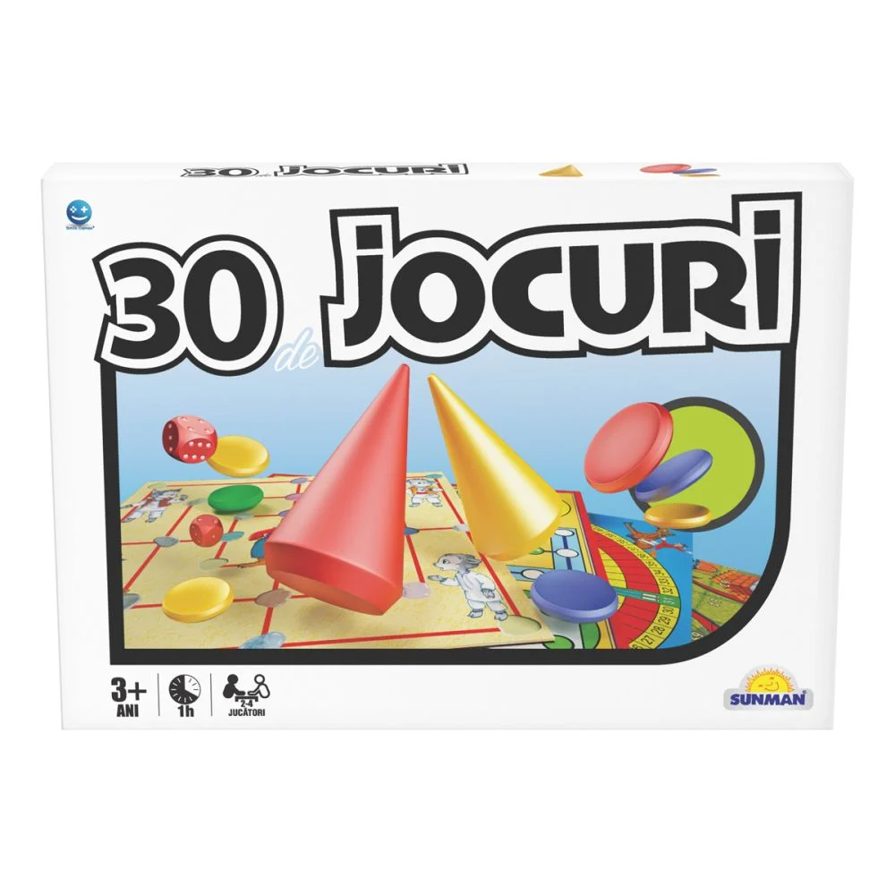 Joc de societate Smile Games, 30 de jocuri intr-unul singur [2]