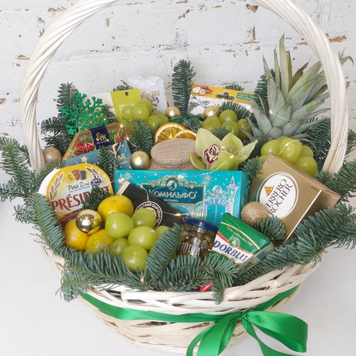 Coș Cadou de Anul Nou „La mulți ani” [2]