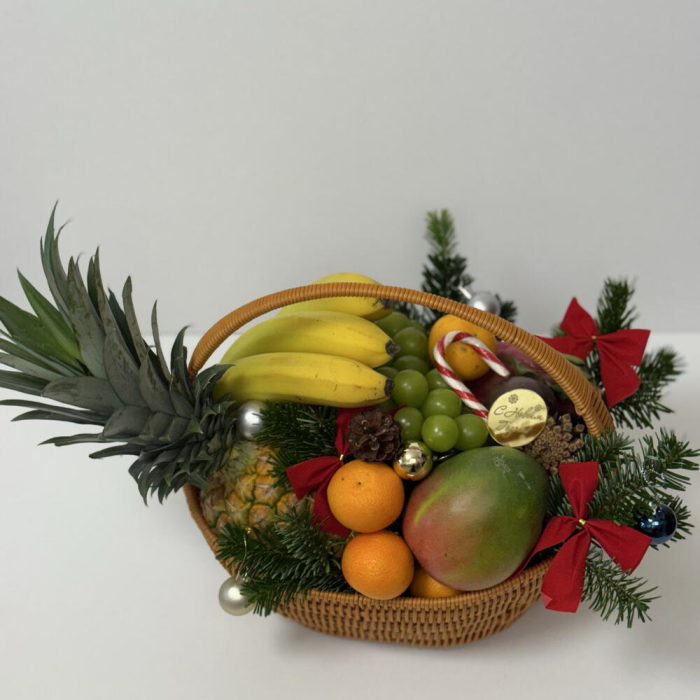Coș de Crăciun cu Fructe [3]