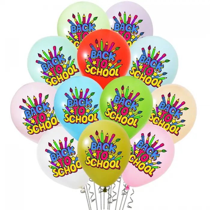 Buchete pentru Școală - Baloane cu Heliu "Back to School"
