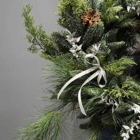 Coroniță din Brad Natural cu Ace de Pin [2]