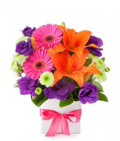 Ocazii - Aranjament Floral Strident pentru Maria