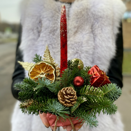 Aranjamente din Brad - Cadou Corporativ de Crăciun