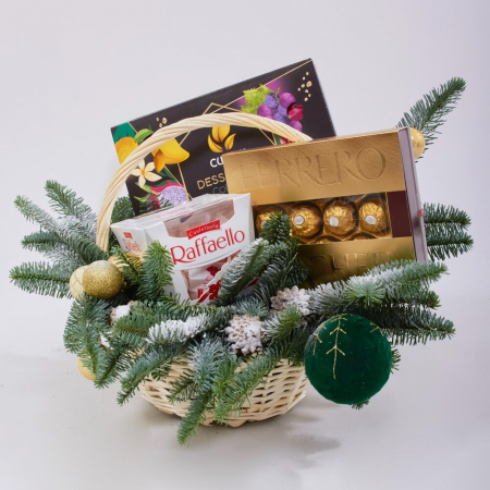 Cadouri de Crăciun - Set Ceai Aromat cu Nobilis, Raffaello & Ferrero Rocher