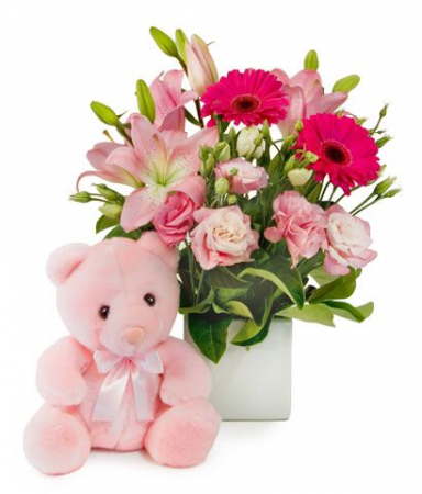 Ocazii - Aranjament Floral Baby Girl de Sf. Maria