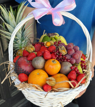 Coșuri cu Fructe - Coș Mare cu Fructe Dulci