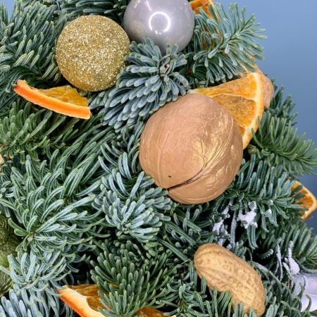 Brad Natural de Crăciun Rustic [4]