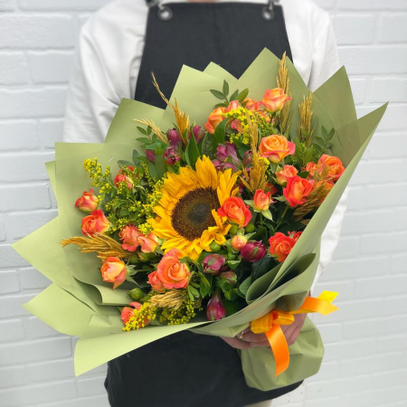 Buchete din Flori Mixte - Buchet Mixt cu Flori de Toamnă