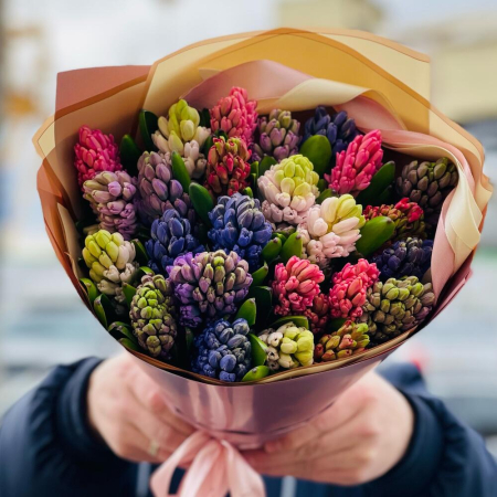 Buchet din 25 Zambile Multicolore [1]