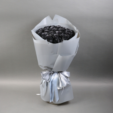 Buchet din 101 Trandafiri Negri [5]