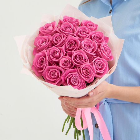 Valentine's Day - Buchet din 17 Trandafiri Roz București